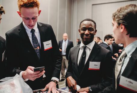 Tekes networking at a conference
