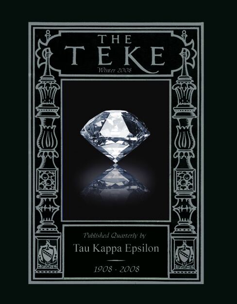 Cover of THE TEKE magazine